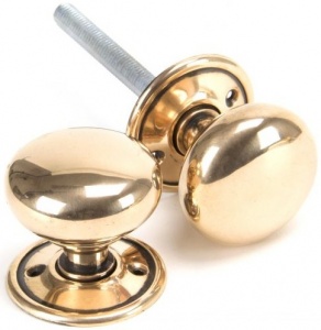 Mushroom Mortice/Rim Door Knob Set